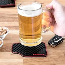 car guy gift for him enthusiast, men cave, home ber, gag noverlty coaster silicone father's day
